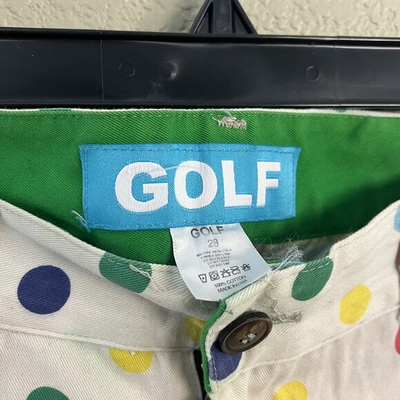Golf Wang Polka Dot Chino Pants Size 28 - Picture 5 of 10
